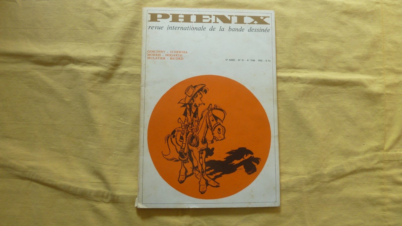 PHENIX - revue internationale de la BD - Goscinny / Tchernia / Morris - 1971