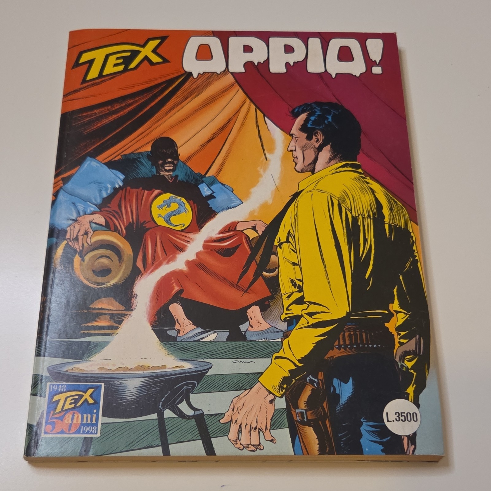 Sergio Bonelli Editore Tex 452 Oppio! Maggio 1998 Nizzi Venturi Villa