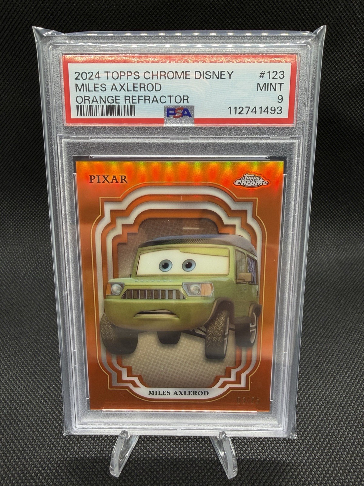Topps Disney 2024 Miles PSA 9 /25, Zurg /28, Sneezy /75, Destiney /25