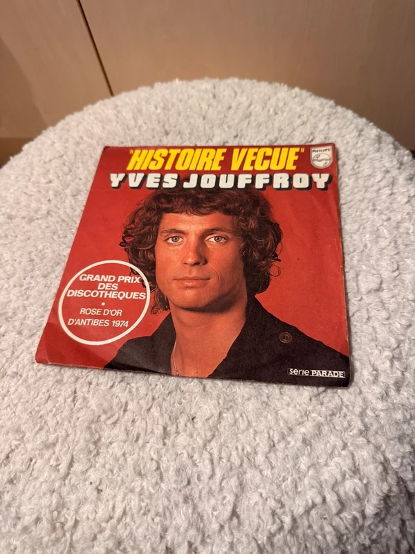 vinyle Yves Jouffroy Histoire vécue 45 tours