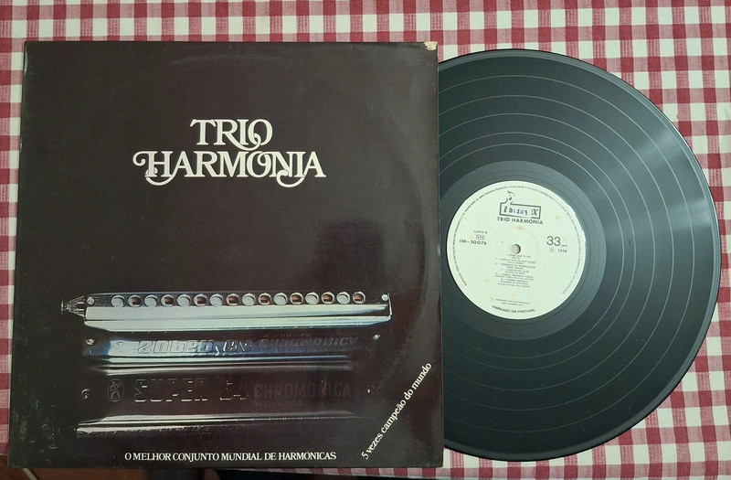 Trio Harmonia- Harmónicas  - Lp