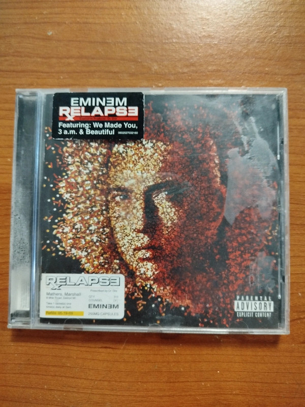 CD Eminem relapse