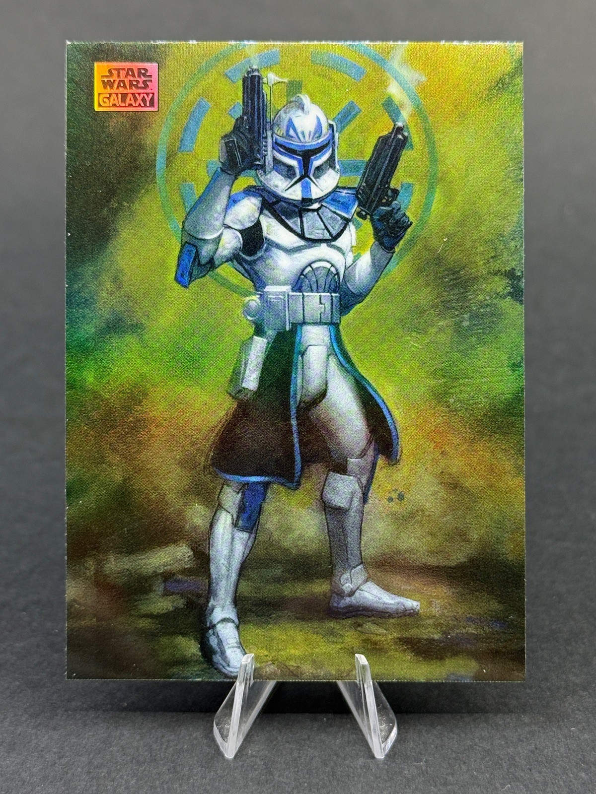 2025 Topps Star Wars Chrome Galaxy Captain of the 501st Refractor #89