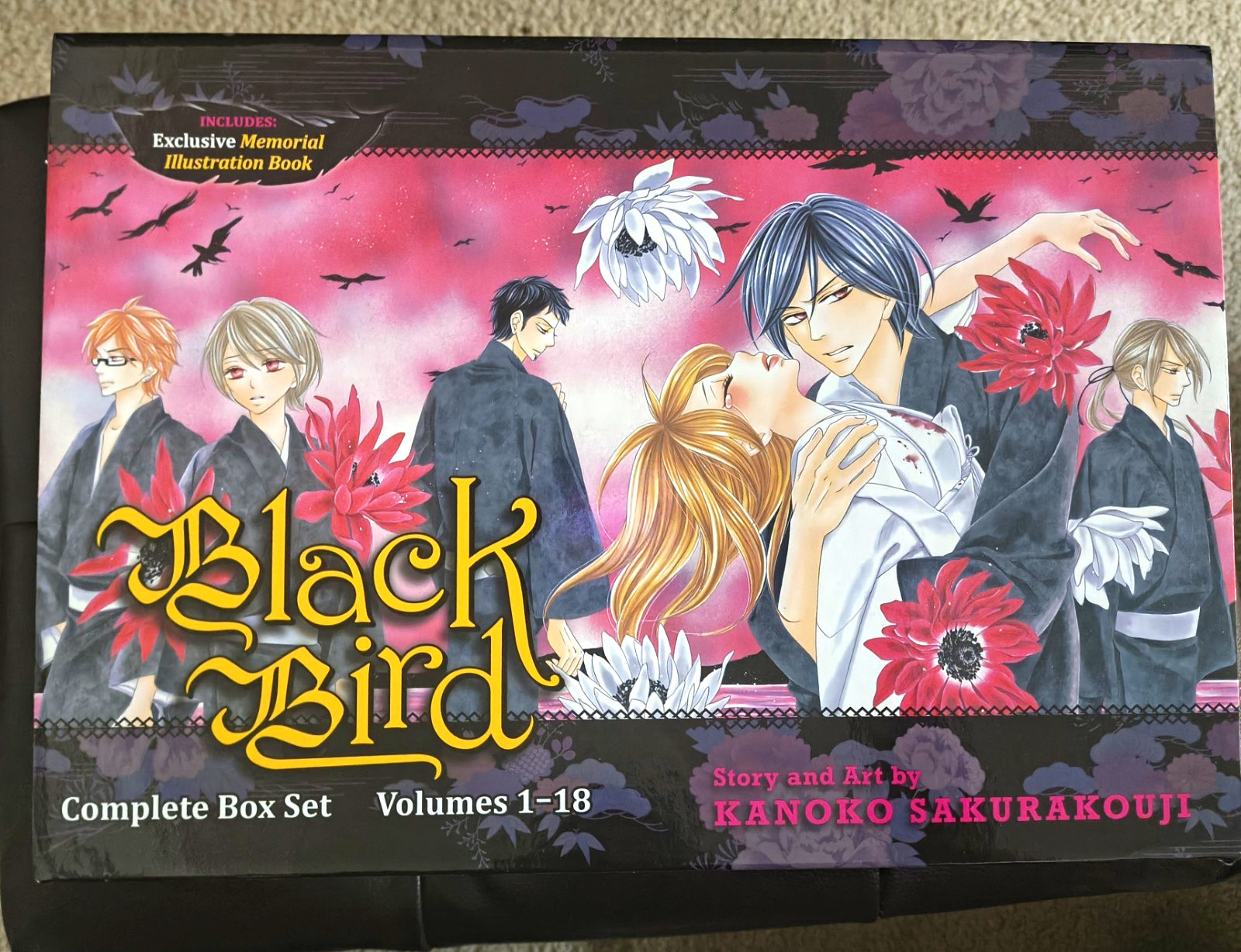 Black Bird Manga cofanetto completo vol 1-18 inglese Kanoko Sakurakoji VIZ