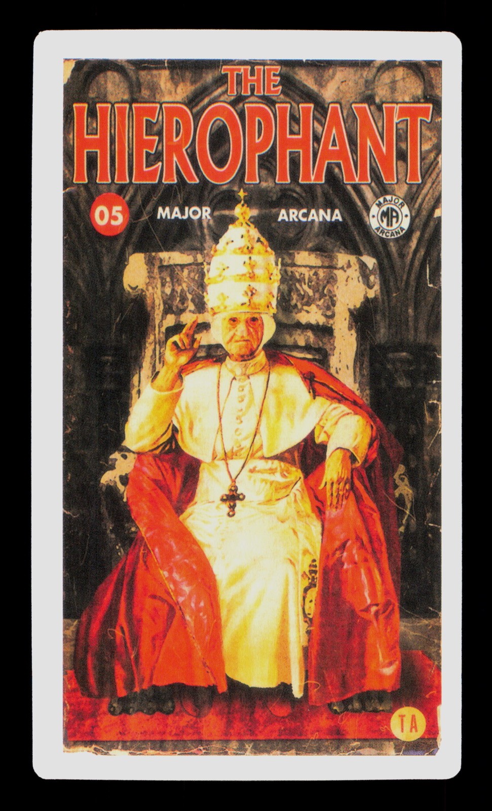 The Hierophant The Pulp Todd Alcott Tarocchi Card Singolo