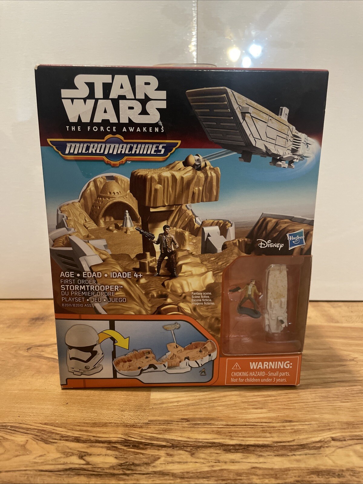 Star Wars Il Risveglio della Forza Micro Machines Stormtrooper Play Set Nuovo con scatola