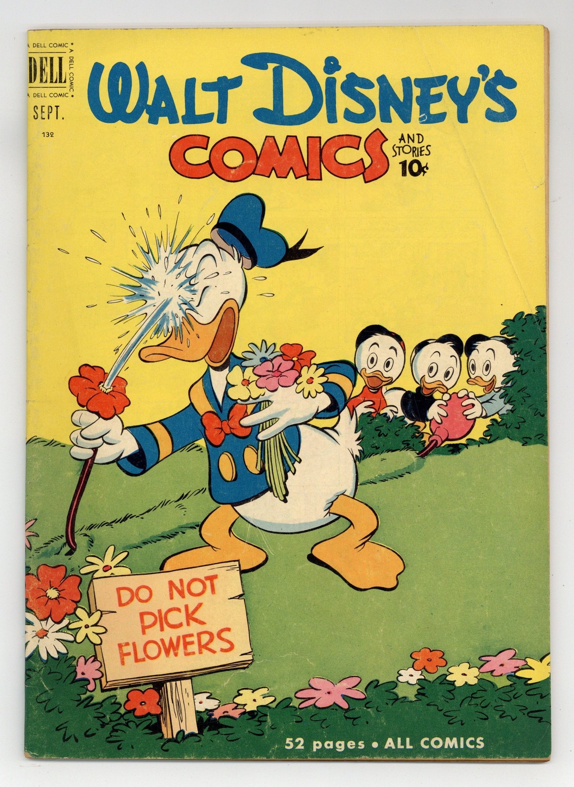 Walt Disney's Comics and Stories #132 VG- 3.5 1951