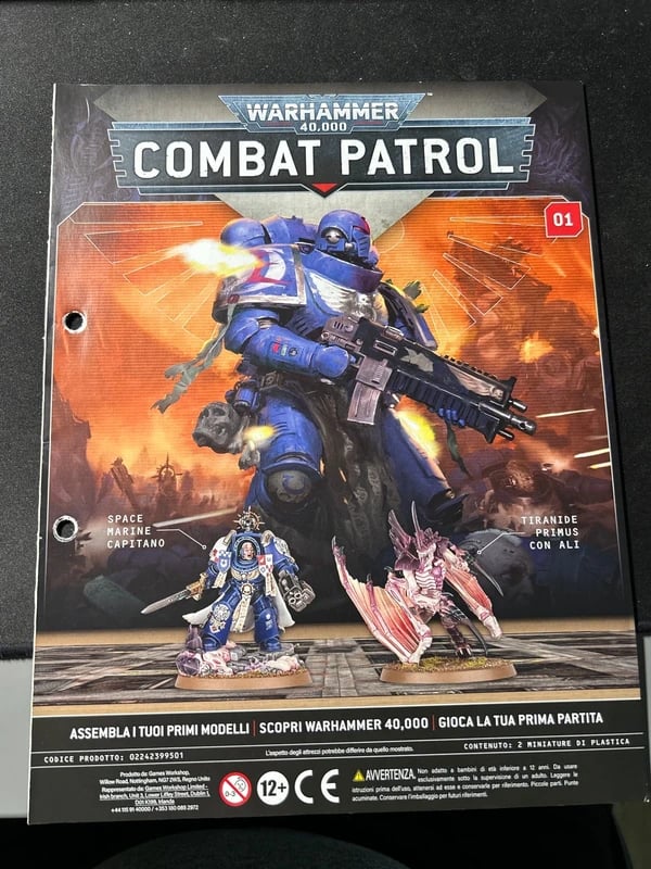 Lots de magazine en italien - 01, 03, 04, 05, 06 - Warhammer 40k Combat Patrol