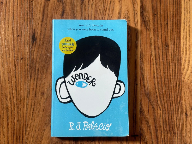 Book “Wonder”, R. J. Palacio in english