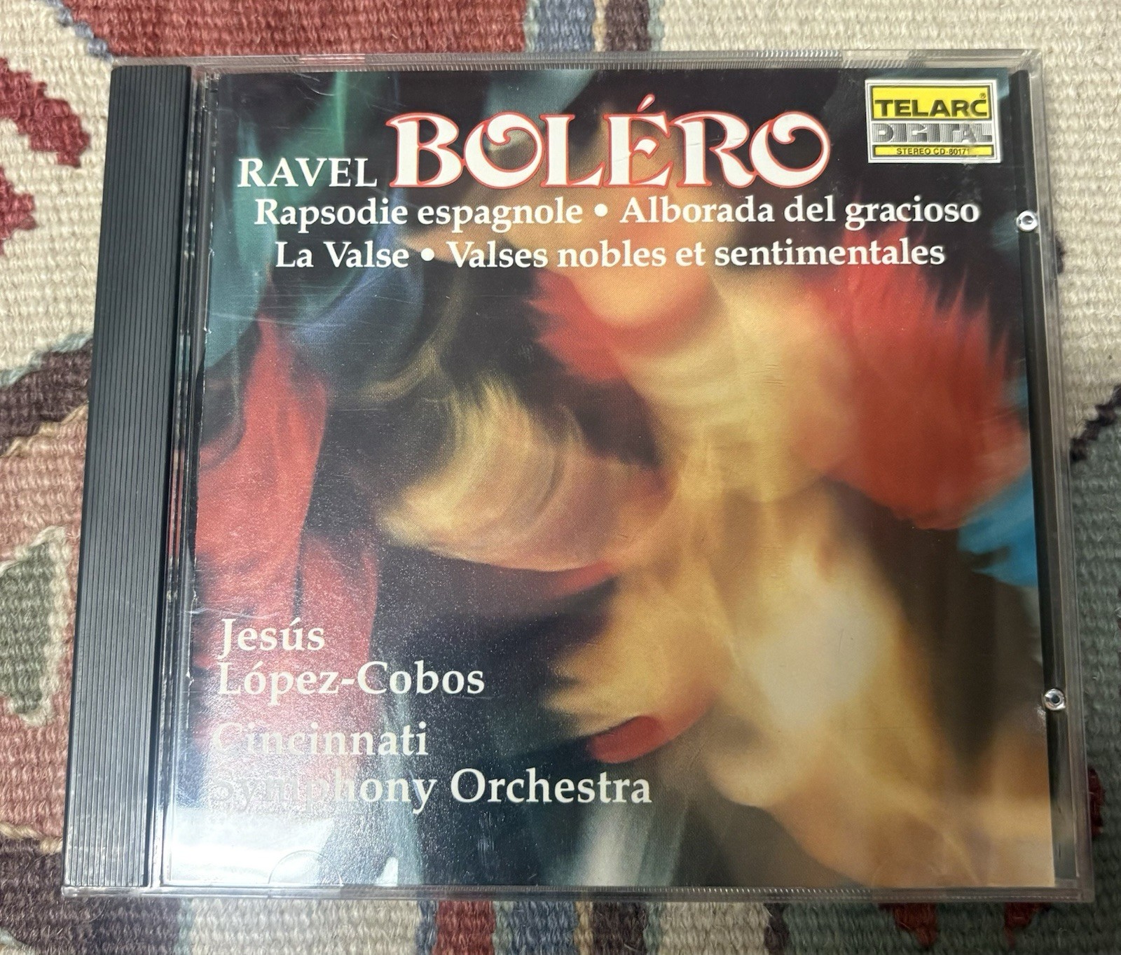 Ravel - Boléro / La Valse CD Jesus Lopez-Cobos Cincinnati Symphony Orchestra ￼