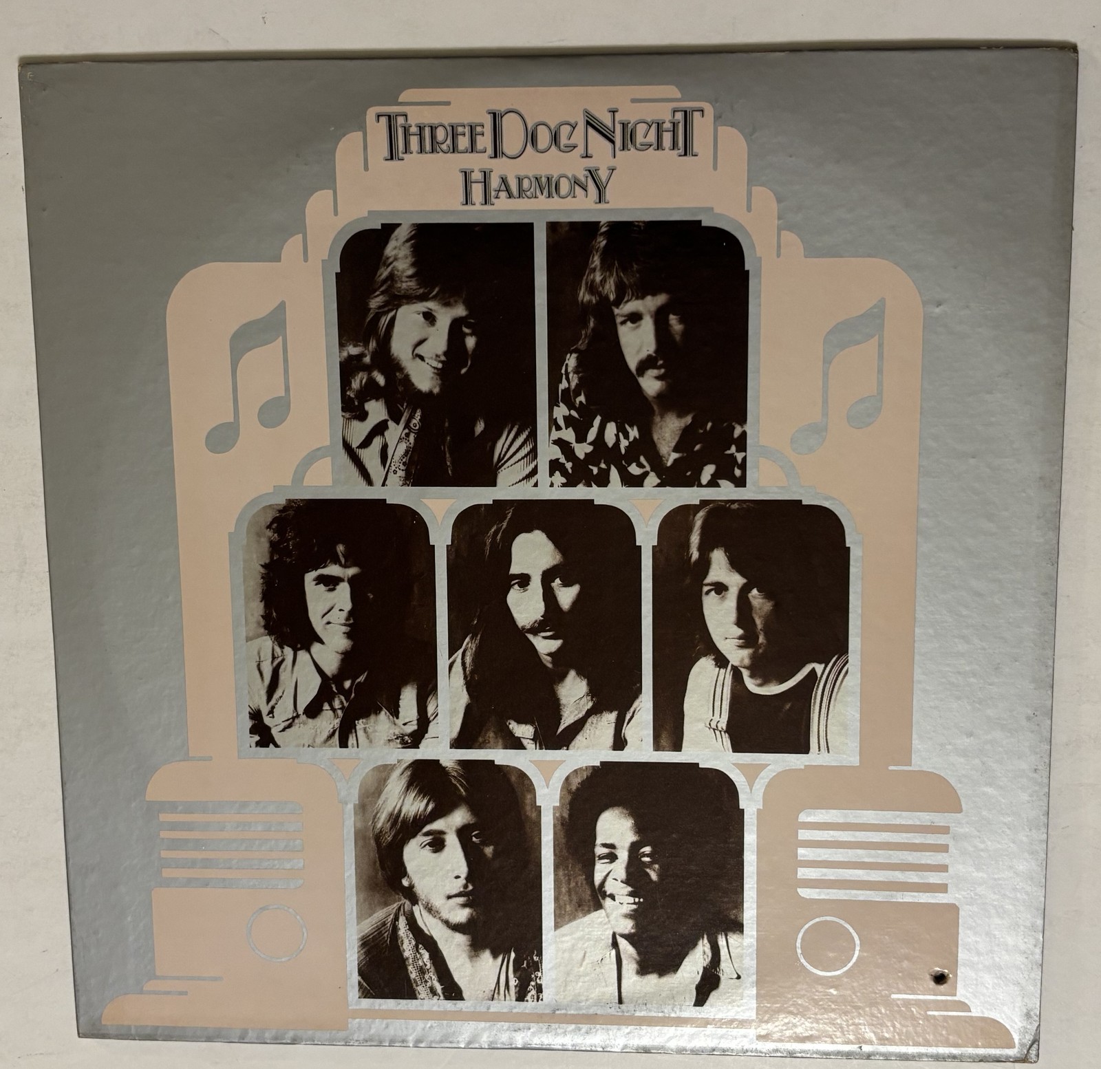 Three Dog Night Harmony Vinyl LP DSX 50108 Dunhill ABC Records 1972 Stereo NM t