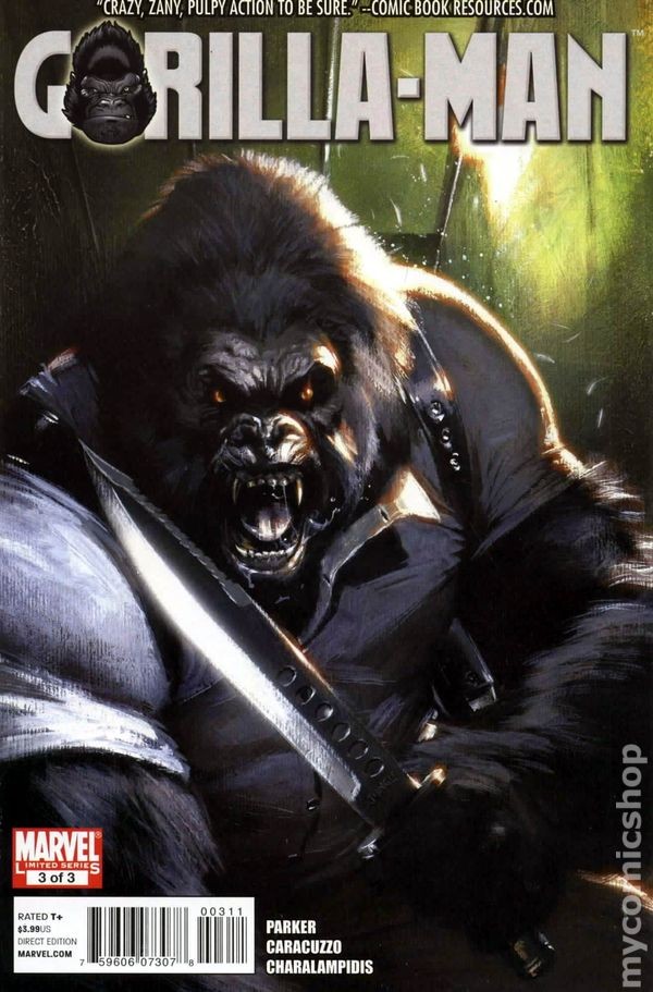 Gorilla Man #3 FN 2010 Immagine Stock