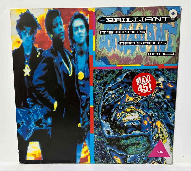 Maxi Single 12" - Brilliant - It's a Man's Man's Man's World