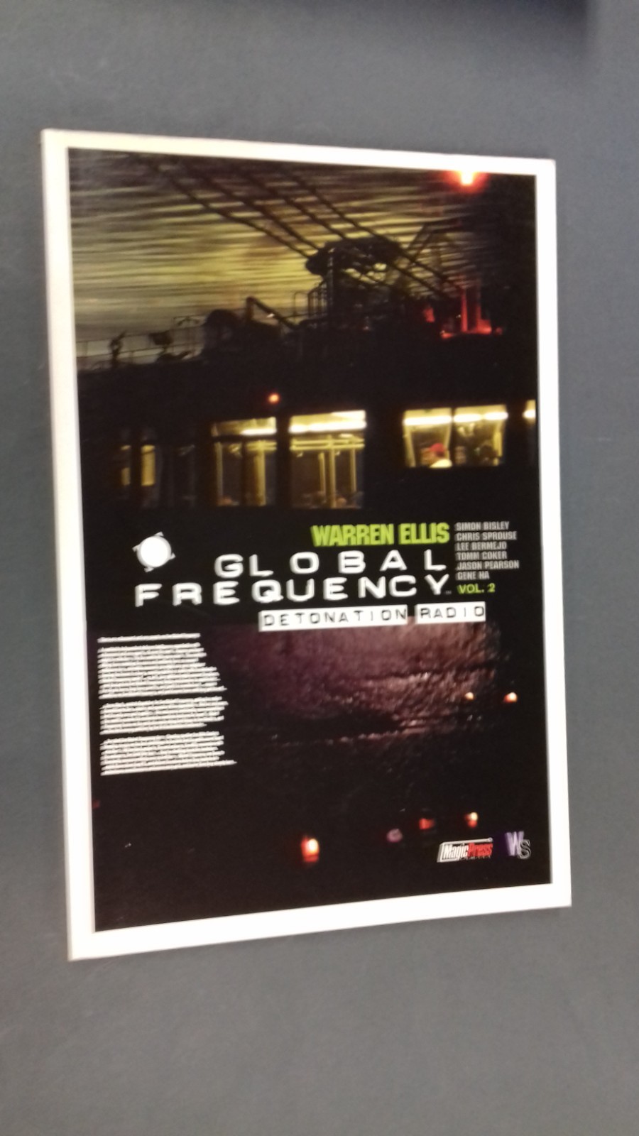 Global Frequency: Detonation Radio, vol 2, Magic Press