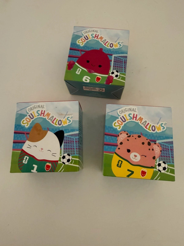 Coleccionables Happy Meal Squishmallows Fútbol