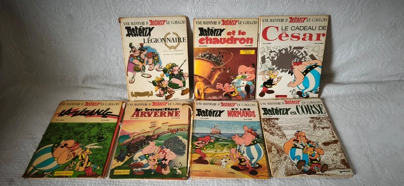 Lot bd Astérix et Obélix