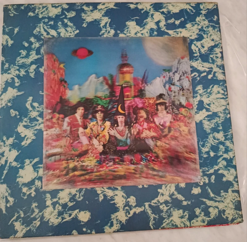 Rolling Stones- their satanic Majestic Request lp 3d-UK-1967
