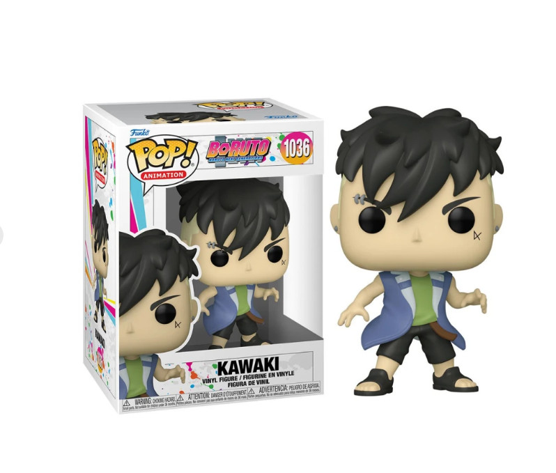 Funko Pop Anime Boruto Kawaki Vinyl Figure 1036 Nuovo Giocattolo da Collezione