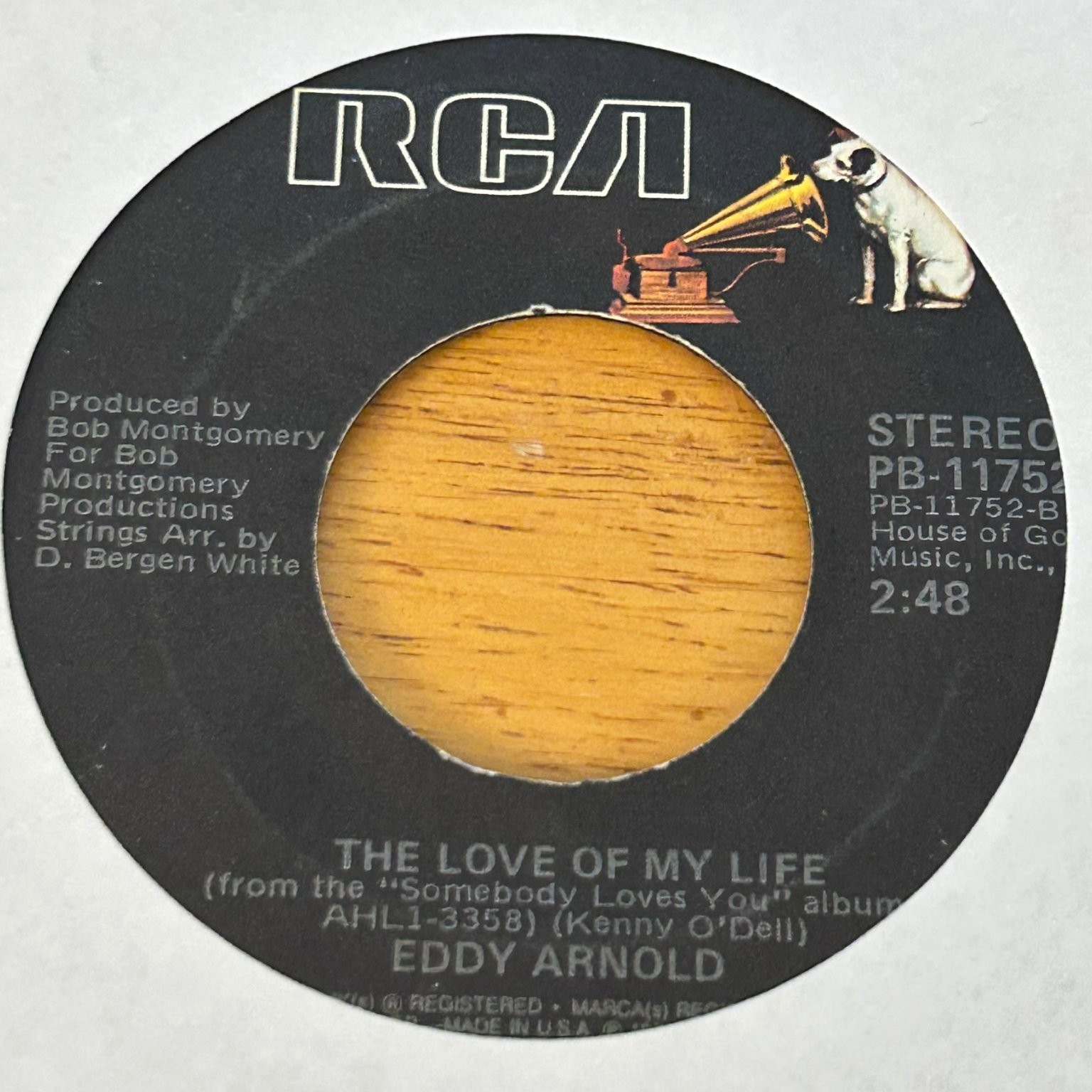 Eddy Arnold – If I Ever Had To Say Goodbye To You 7" Single 1978 RCA Country 45