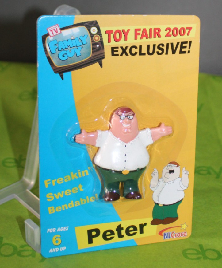 Family Guy Peter Griffin Freakin dolce giocattolo pieghevole sigillato numerato 1350/2007