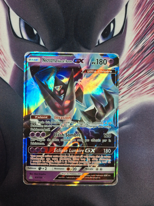 Carte pokémon Necrozma ailes de l’aurore 63/156
