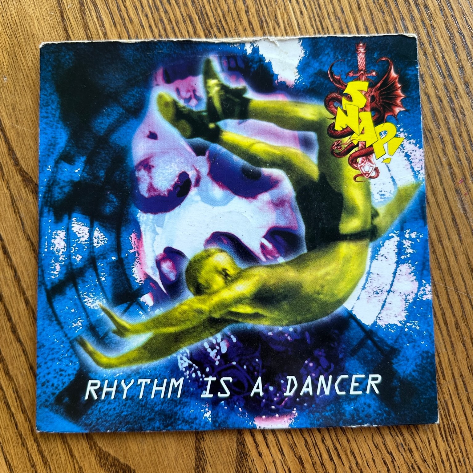 SNAP! Rhythm Is A Dancer 7" Single 1992 Arista Logic Dance 45 RPM
