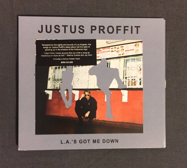 Justus Proffit - L.A.'s Got Me Down (CD, Album) (Mint (M)/Near Mint (NM or M-))