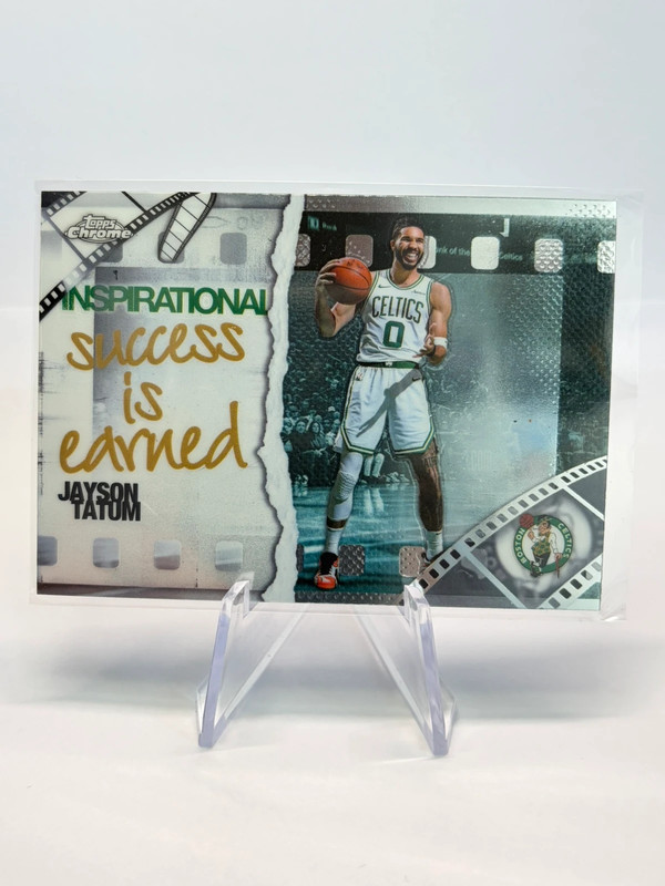 2025-26 Jayson Tatum Topps Chrome Inspirational SP #IP-9
