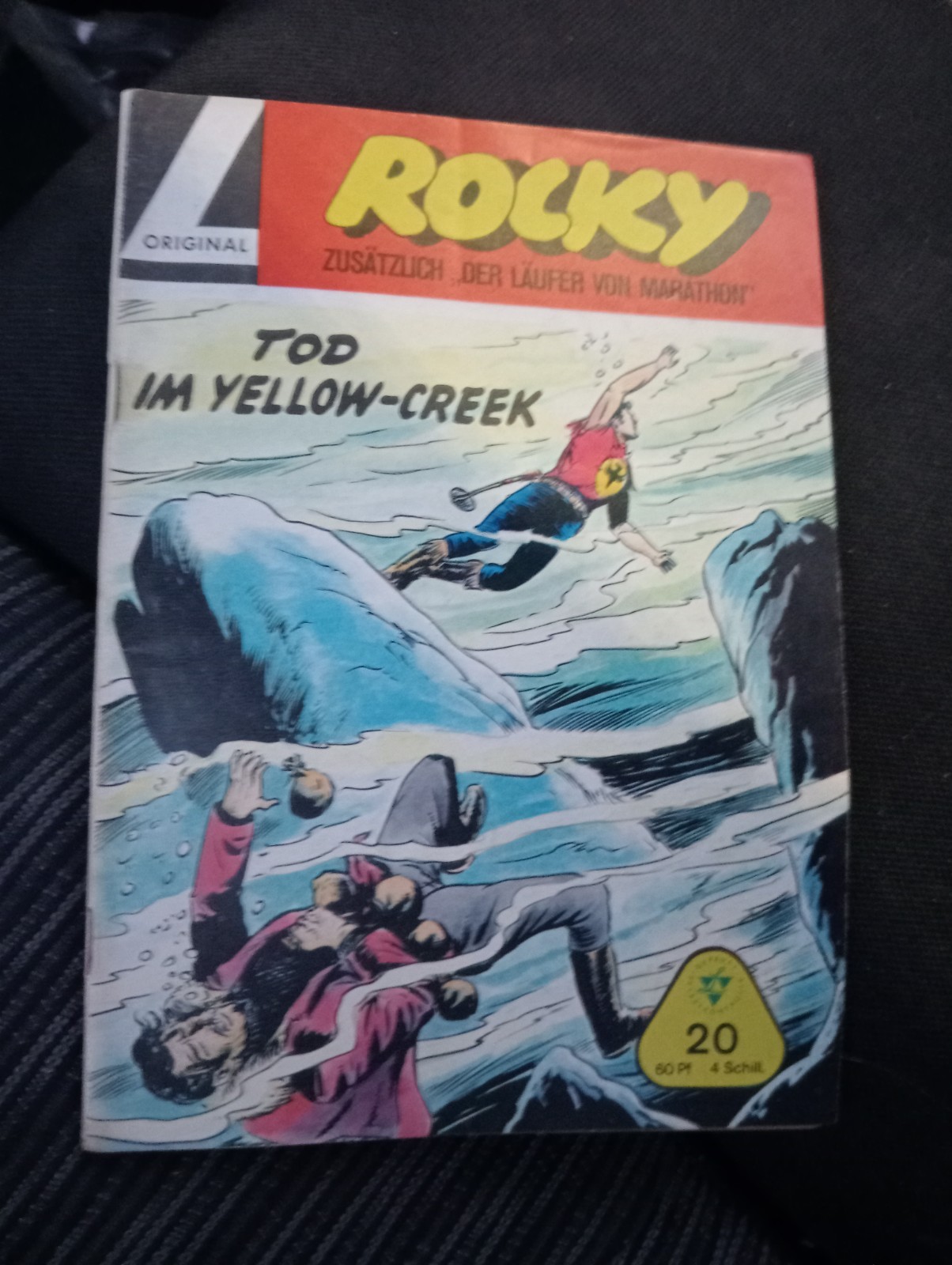 ZAGOR EDIZIONE TEDESCA N. 20 TOD IM YELLOW-CREEK