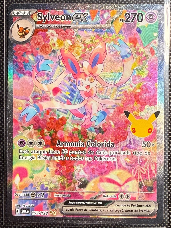 Sylveon ex 153 30 aniversario 🇪🇸