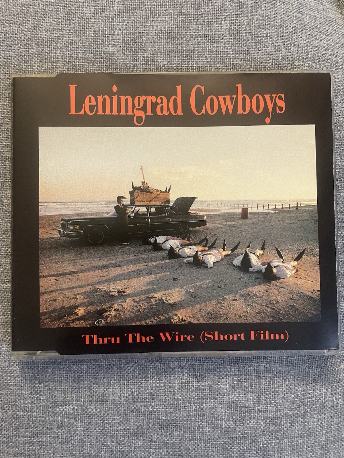 LENINGRAD  COWBOYS   -   Thru The Wire ,   MAXI CD  1991 , Rock‘n‘ Roll , Pop ,