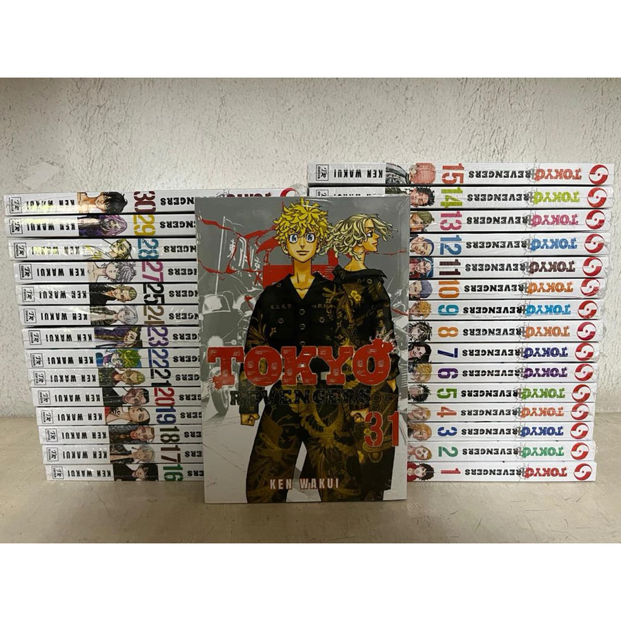 Tokyo Revengers Manga Vol 1-31 Inglese Nuovo Completo Spedizione Veloce