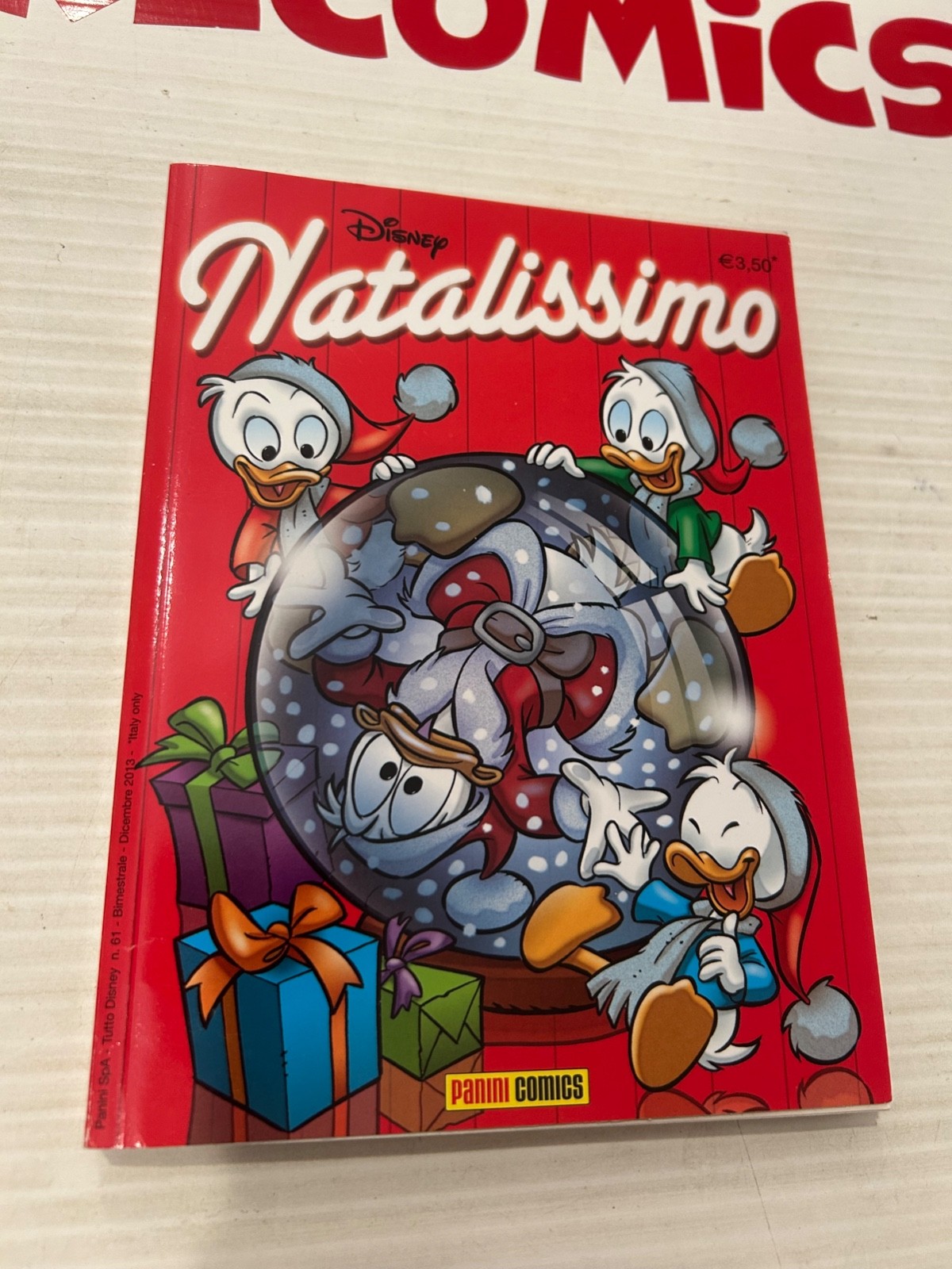 TUTTO DISNEY 61  NATALISSIMO      DIC. 2013   EDICOLA/MAGAZZINO   E11