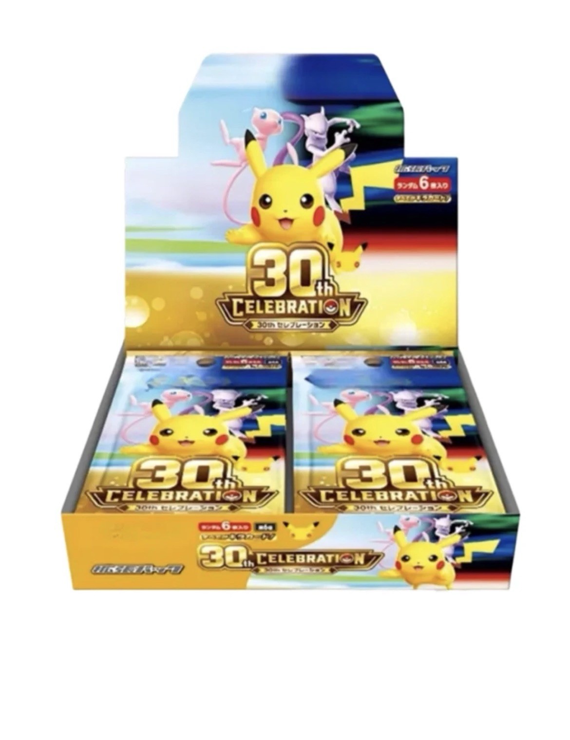 Pokémon TCG Box sigillato 30th Celebration Giapponese Pikachu Mew Mewtwo