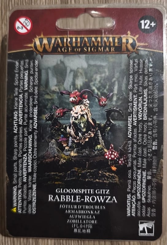 Games Workshop Warhammer Age of Sigmar Gloomspite Gitz Rabble-Rowza Neuf