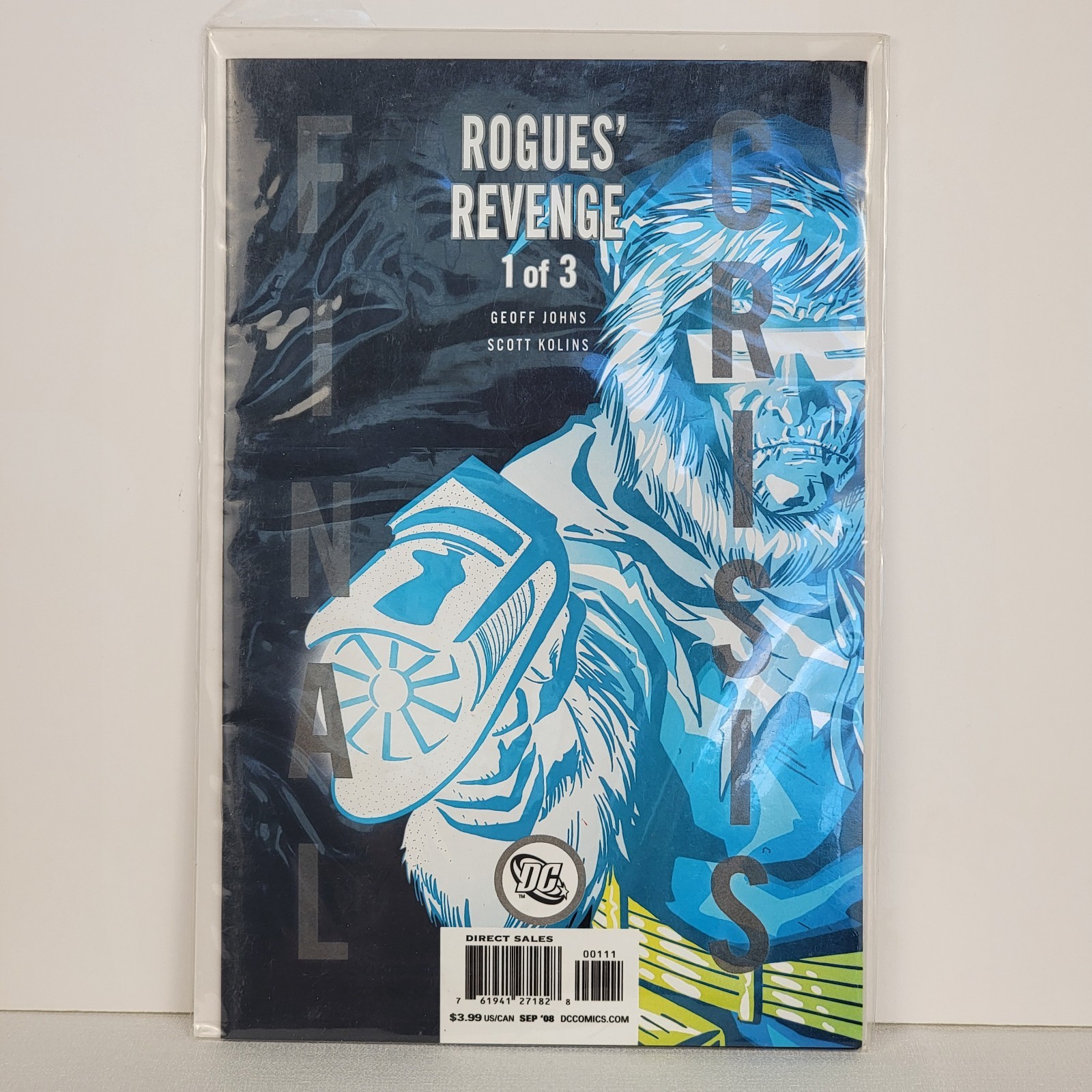 Final Crisis Rogues' Revenge #1b 2008 DC Comics variante fumetto di alta qualità