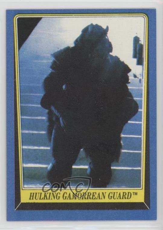 1983 Topps Star Wars: ROTJ Hulking Gamorrean Guard #209 0k5z