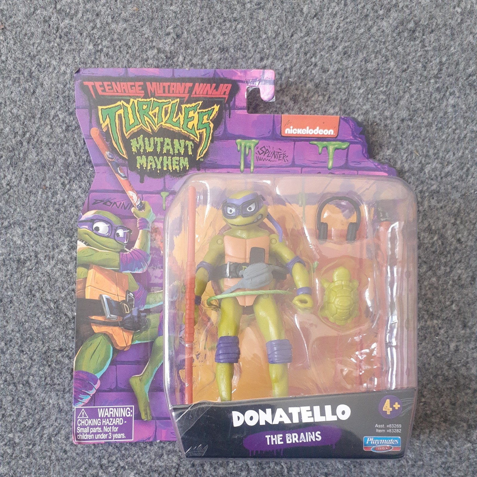 Teenage Mutant Ninja Turtles Donatello Mutant Mayhem Action Figure Sealed New