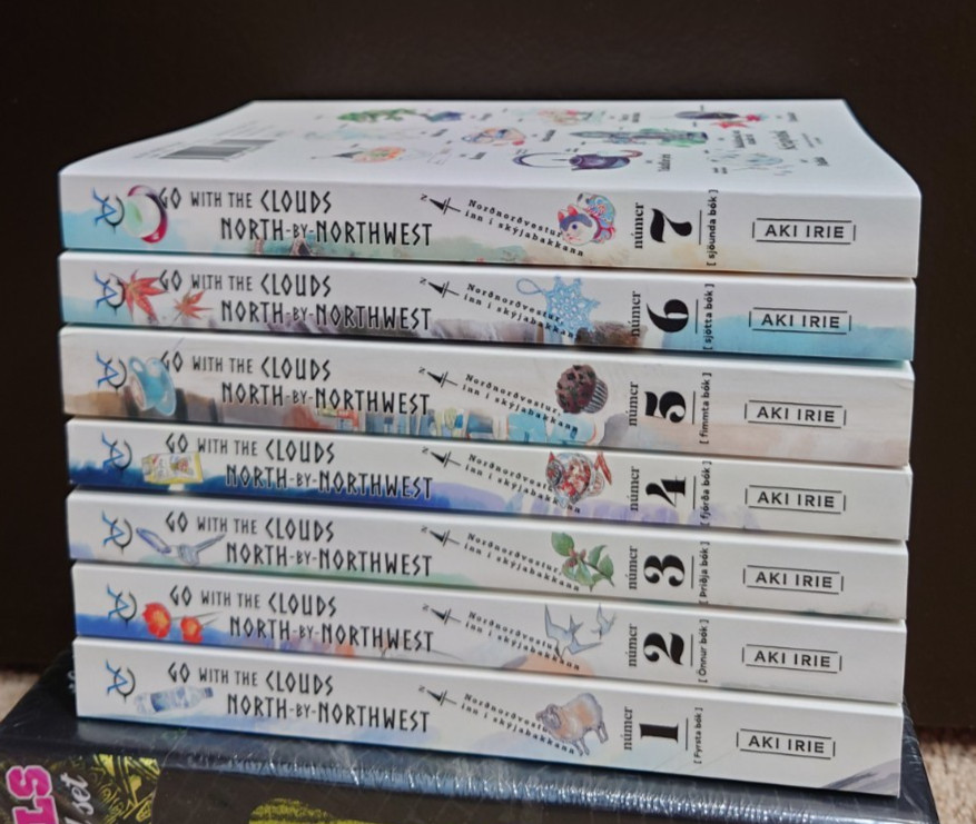 Go with the Clouds North by Northwest manga inglese vol 1-7 **NUOVO**
