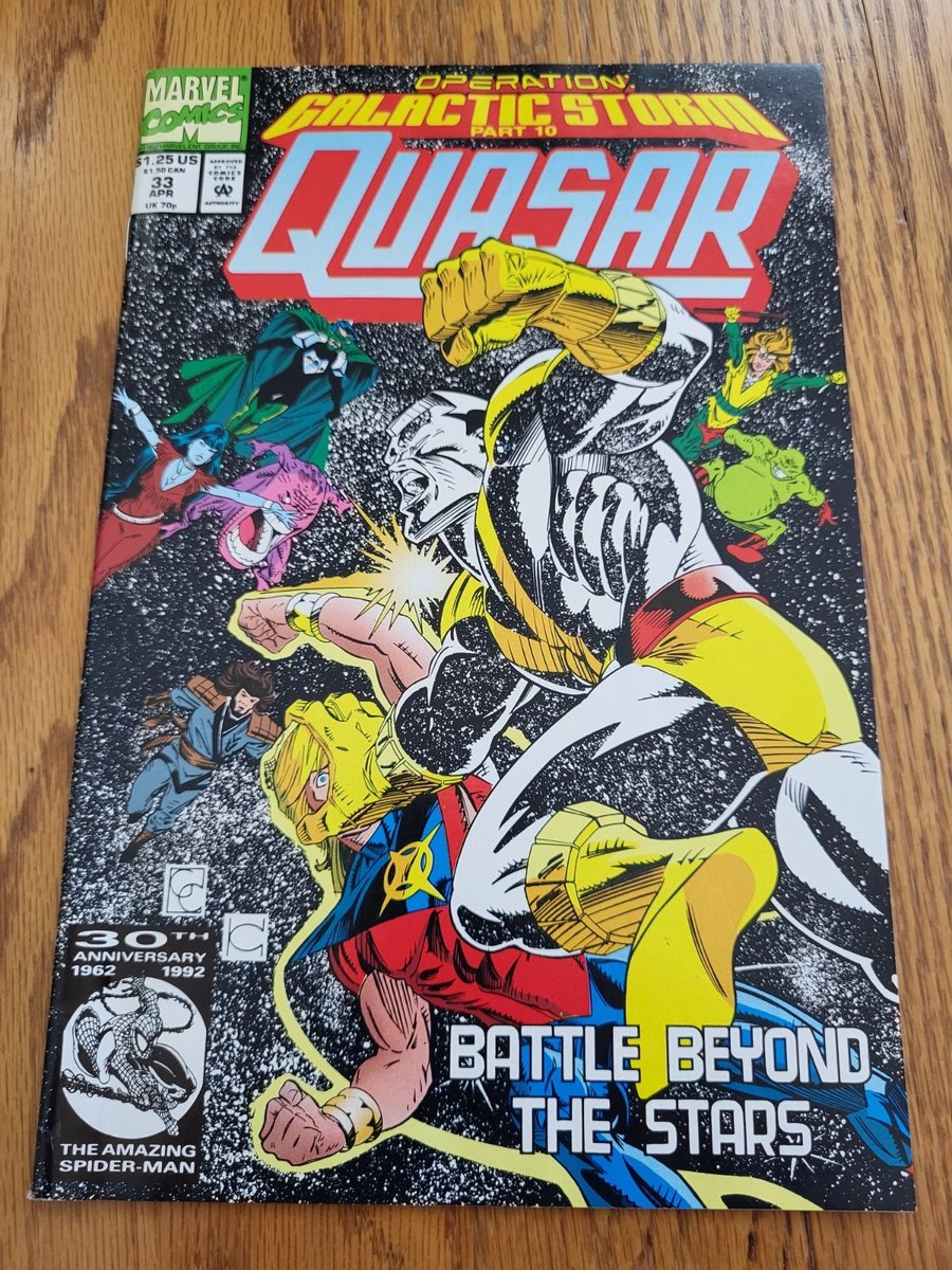 Marvel Comics Quasar #33 (1992) - Excellent