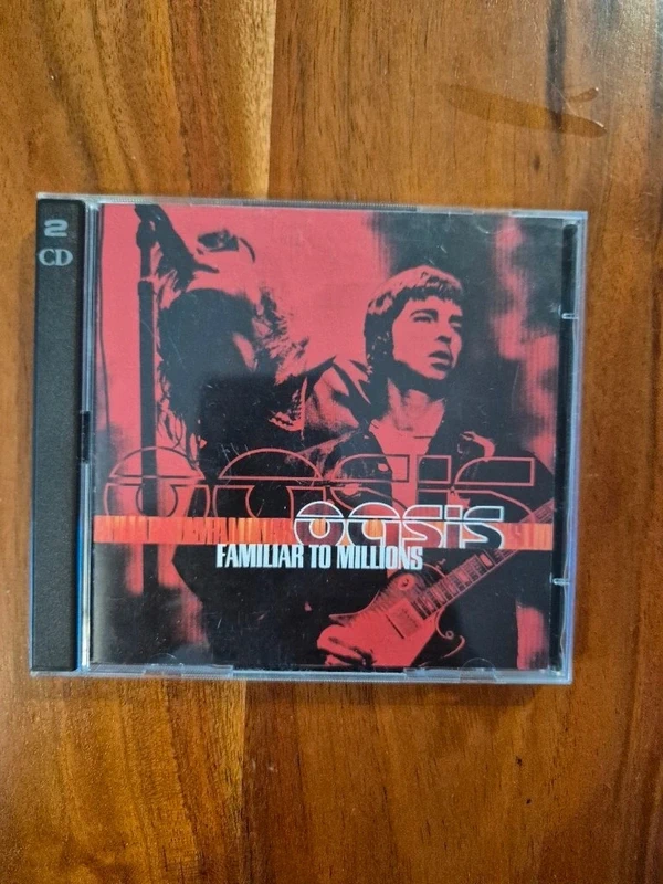 Oasis,, Familiar To Millions,, Doppel CD