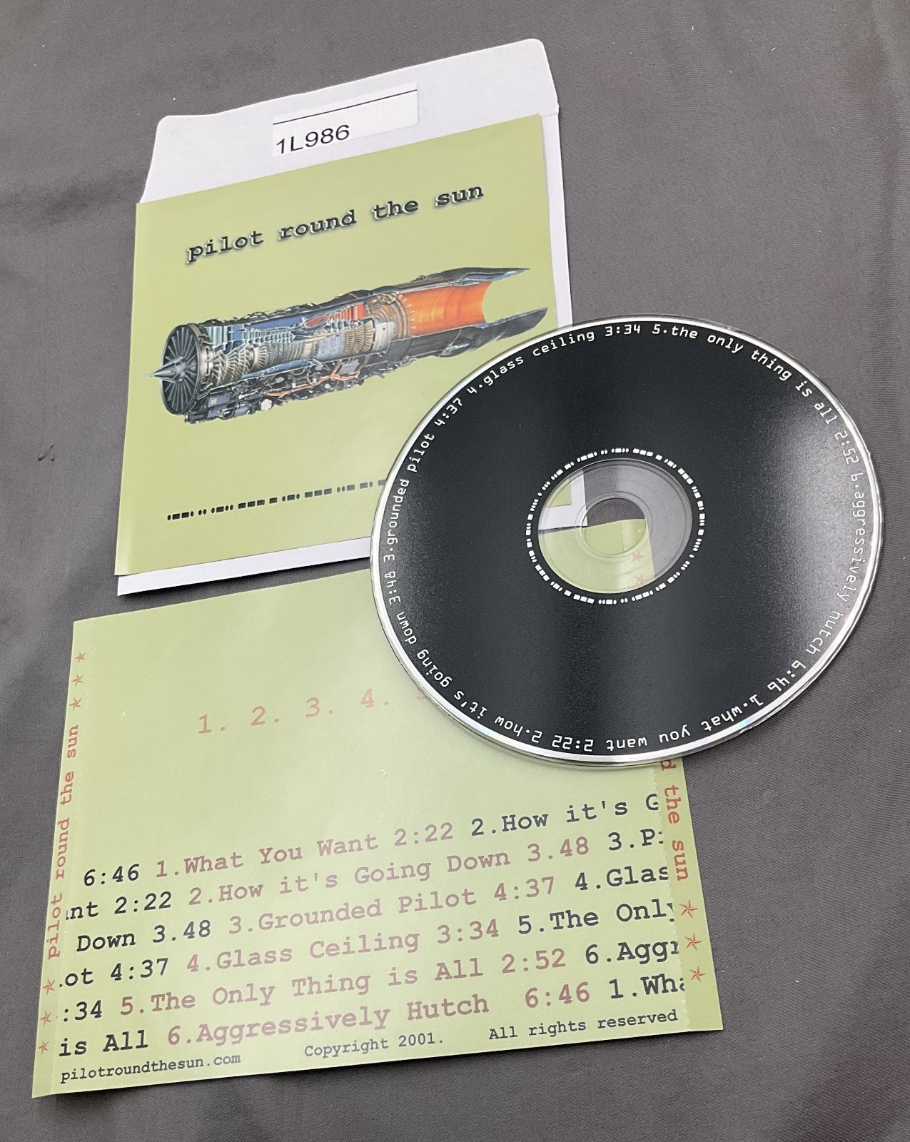 Pilot Round the Sun by Pilot Round the Sun (CD, 2001) No Case #1L986
