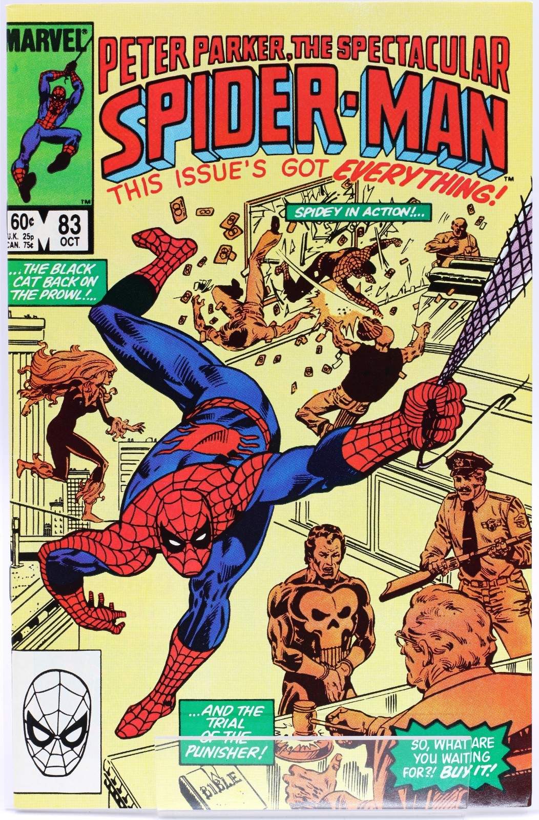 SPETTACOLARE UOMO RAGNO #83 • [9.0] • 1983 • Greg LaRocque • MARVEL • 1° stampa