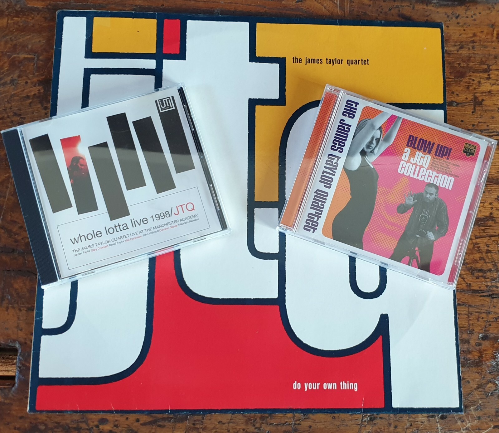 James Taylor Quartet 2cd+Lp "Blow Up!" "Whole lotta..." "Do your..." Autografato