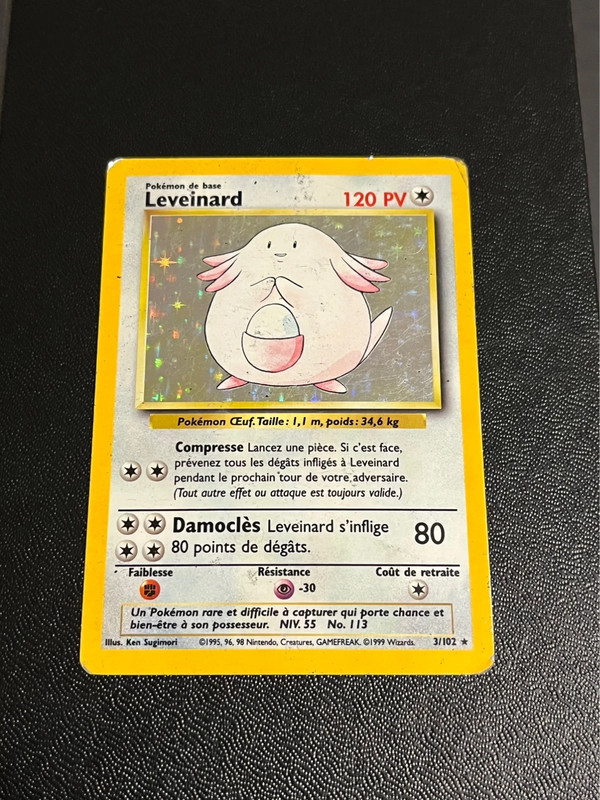 Leveinard 3/102 set de base pokemon