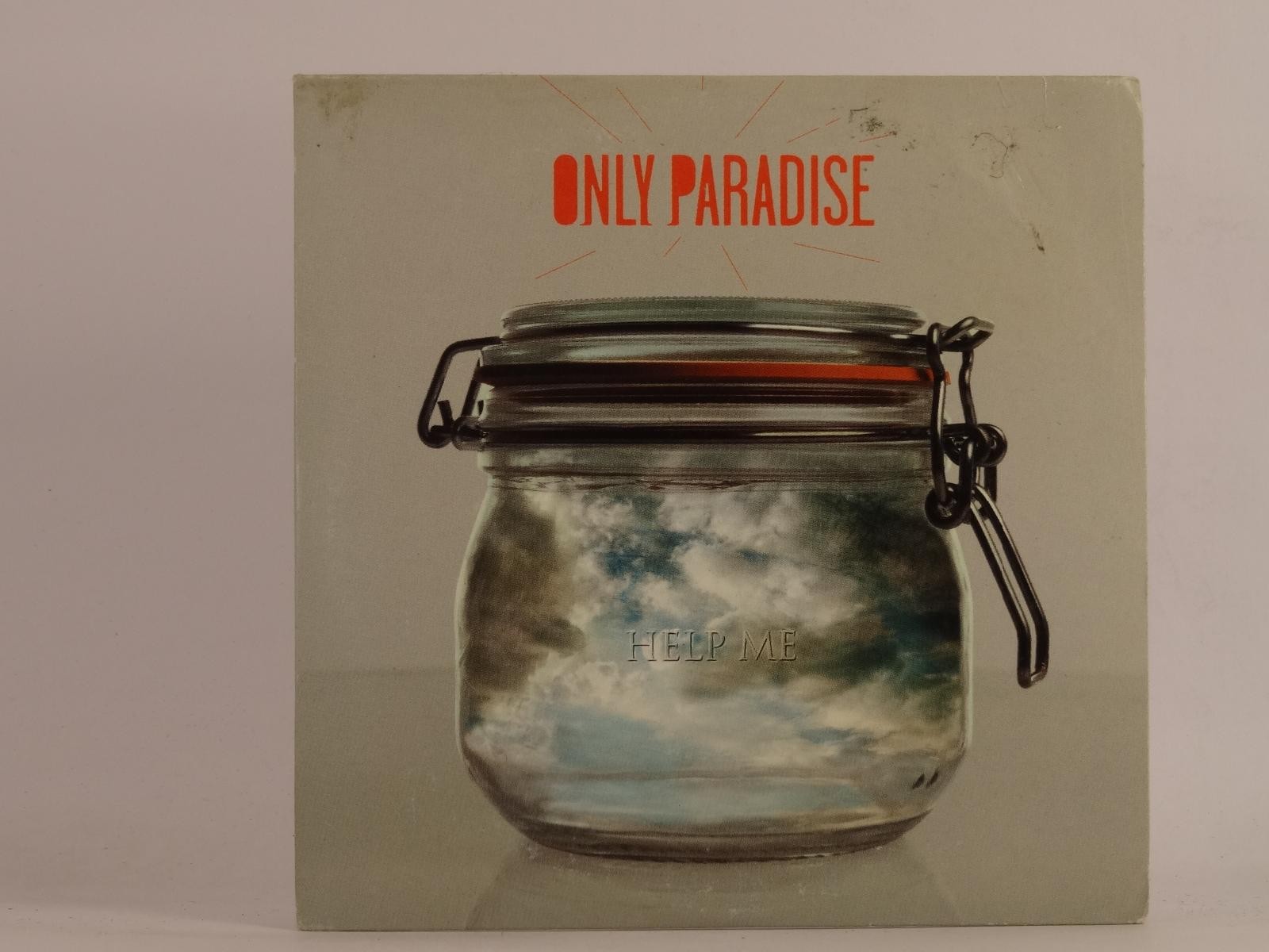 ONLY PARADISE HELP ME (F19) 2 Track Promo CD Single including Card Sleeve V2