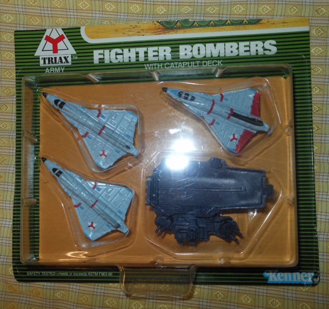 Nuovo mazzo catapulta Kenner Mega Force Triax FIGHTER BOMBBER 1989 sigillato ESERCITO TRIAX