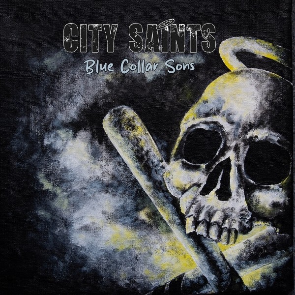CITY SAINTS - BLUE COLLAR SONS (CLEAR W/SMOKEY DARK BLUE VINYL LP) VINYL LP NEUF