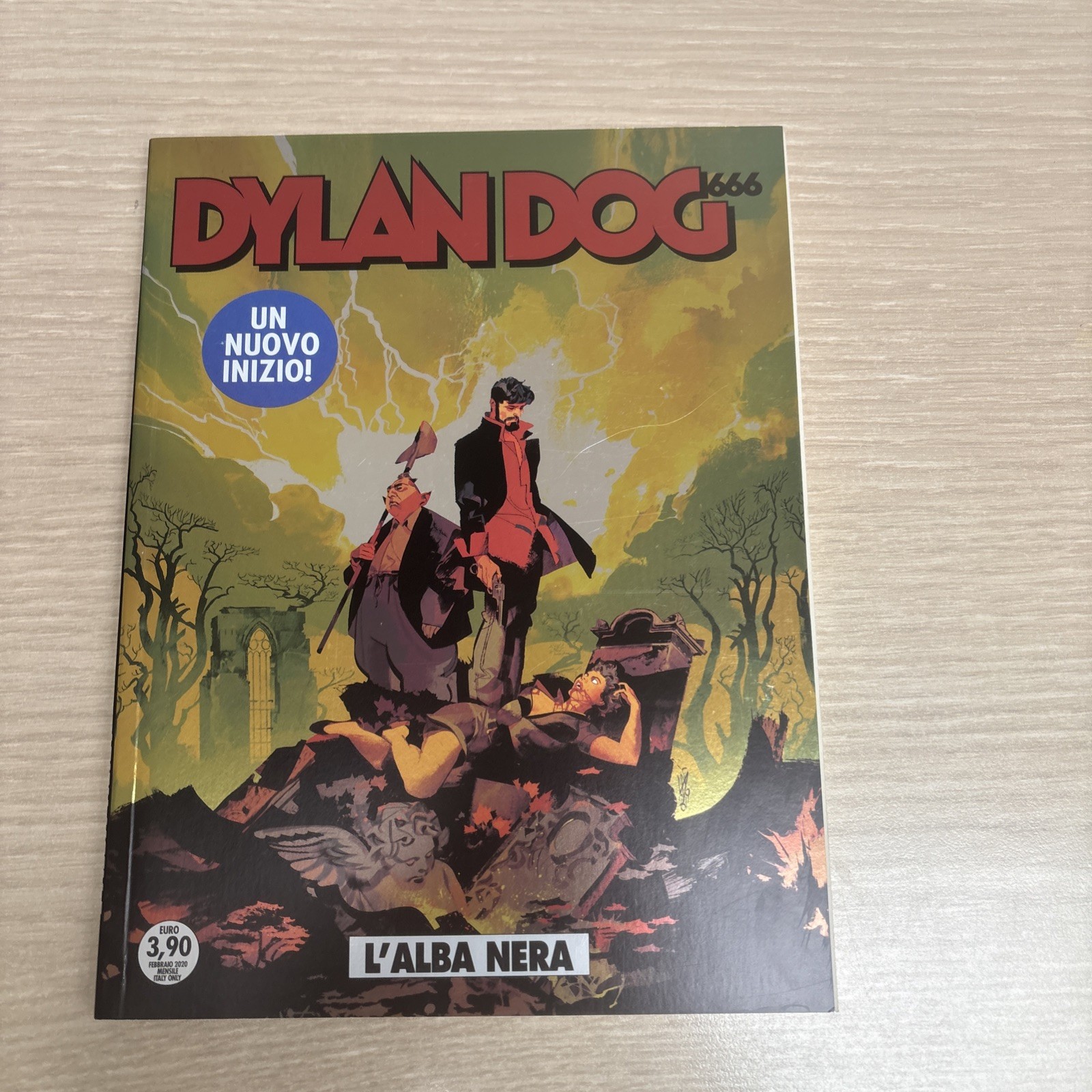 DYLAN DOG n. 401 -  L'ALBA NERA - ESAURITO -  CICLO 666 - RARO - DA MAGAZZINO