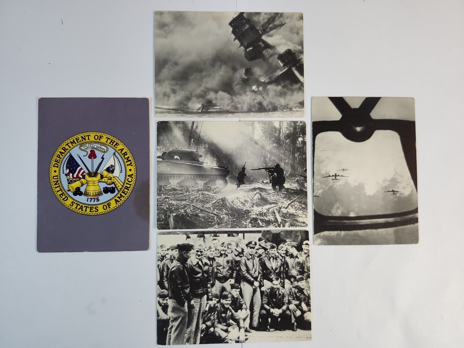 1994 Cardz World War II Trading Cards Set Of 5